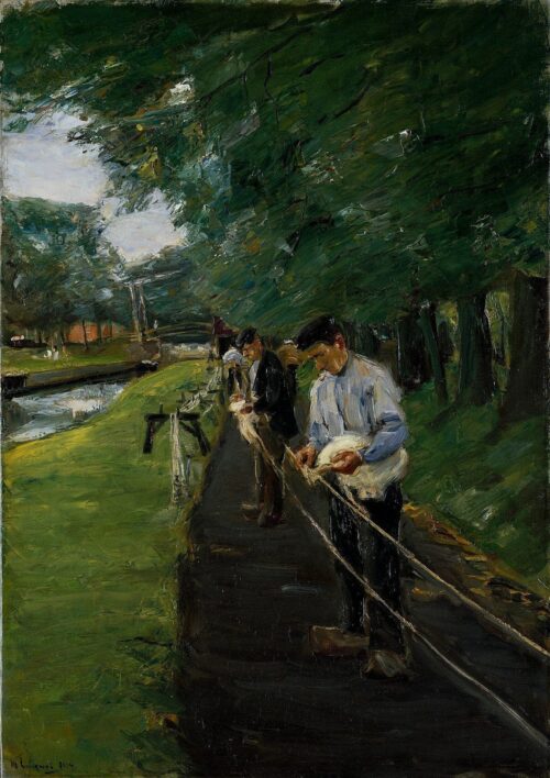 Le téléphérique d'edam - Max Liebermann - Reproductions de tableaux et peintures haut de gamme