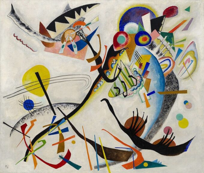 Blue Segment - Vassily Kandinsky