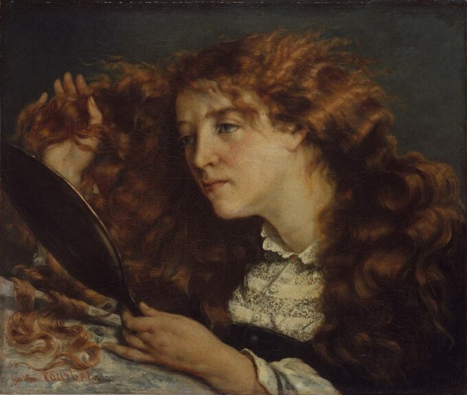 Jo, the beautiful Irishwoman - Gustave Courbet