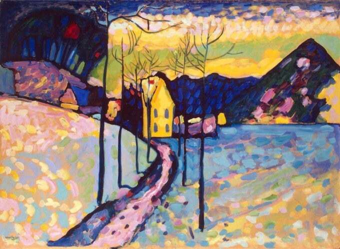 Winter Landscape - Vassily Kandinsky