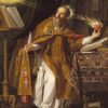 Saint Augustine - Philippe de Champaigne - Reproductions de tableaux et peintures haut de gamme