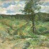 Paysage, Branchville, c 1888 - John Henry Twachtman - Reproductions de tableaux et peintures haut de gamme