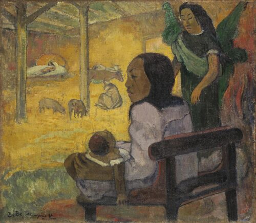 Be Be (La Nativité) - Paul Gauguin - Reproductions de tableaux et peintures haut de gamme