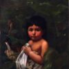 Enfant séminole avec butor, 1878 - William Holbrook Beard - Reproductions de tableaux et peintures haut de gamme