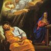 Le rêve de Saint Joseph - Philippe de Champaigne - Reproductions de tableaux et peintures haut de gamme