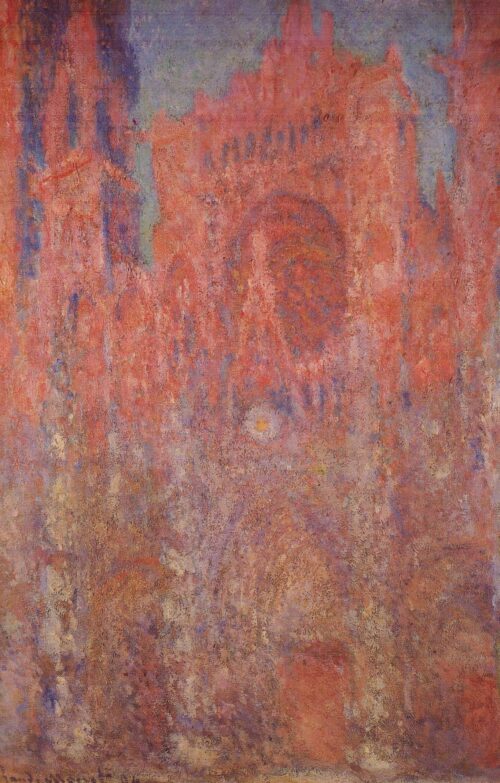 La Cathédrale de Rouen. Façade (W1328) - Claude Monet - Reproductions de tableaux et peintures haut de gamme