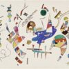 Sans titre 1941 - Vassily Kandinsky - Reproductions de tableaux et peintures haut de gamme