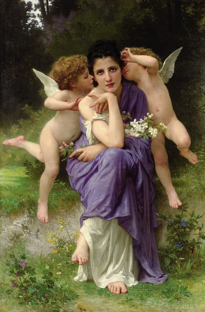 Songs of Spring - William Bouguereau