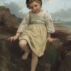 Sur le rocher - William Bouguereau - Reproductions de tableaux et peintures haut de gamme