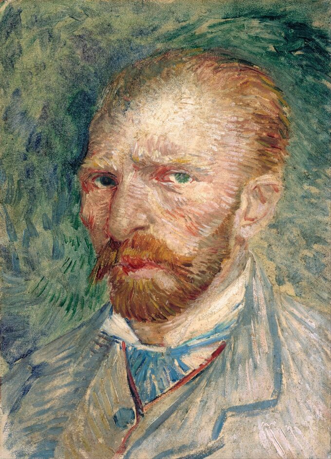 Autoportrait de Vincent Van Gogh - Van Gogh - Reproductions de tableaux et peintures haut de gamme