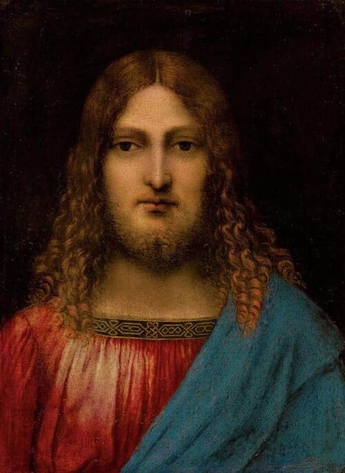 Le buste du Christ - Léonard de Vinci - Reproductions de tableaux et peintures haut de gamme