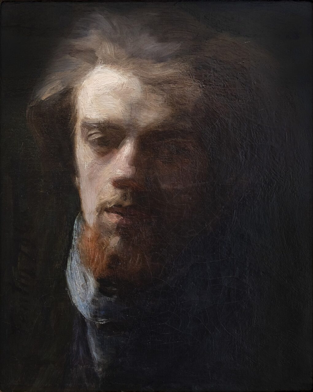 Autoportrait, 1860 - Henri Fantin-Latour - Reproductions de tableaux et peintures haut de gamme