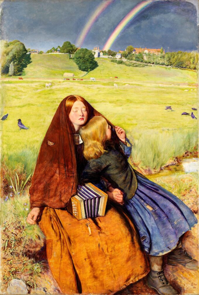 The Blind Girl - John Everett Millais