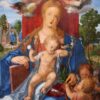 Vierge à l'Enfant au tarin - Albrecht Dürer - Reproductions de tableaux et peintures haut de gamme