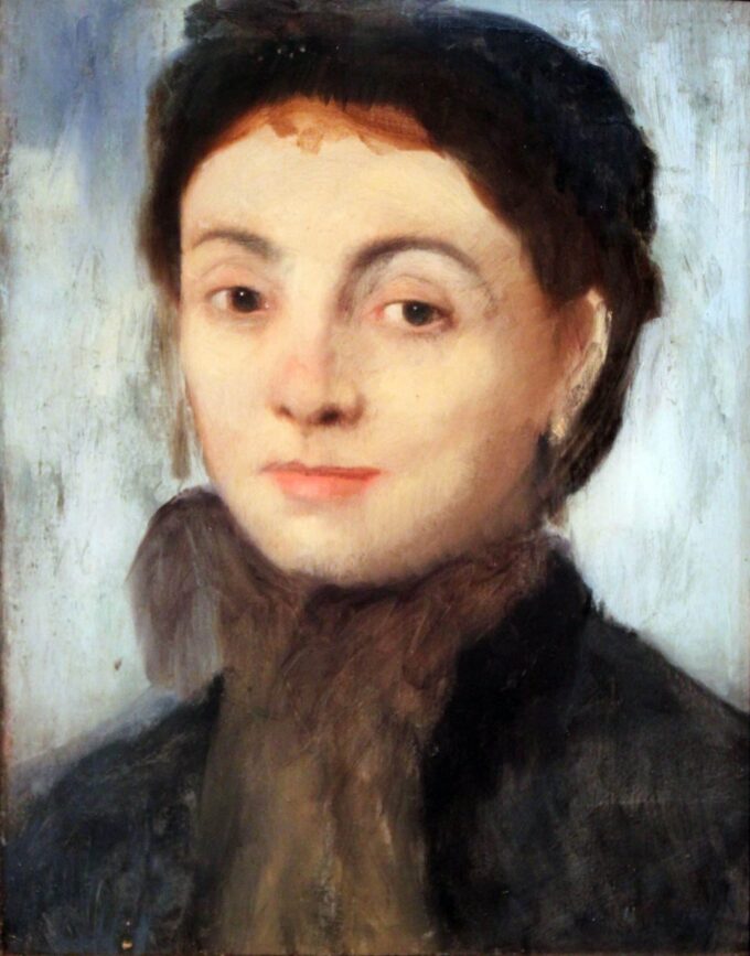 Portrait of Joséphine Gaujelin - Edgar Degas