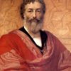 Autoportrait - Frederic Leighton - Reproductions de tableaux et peintures haut de gamme