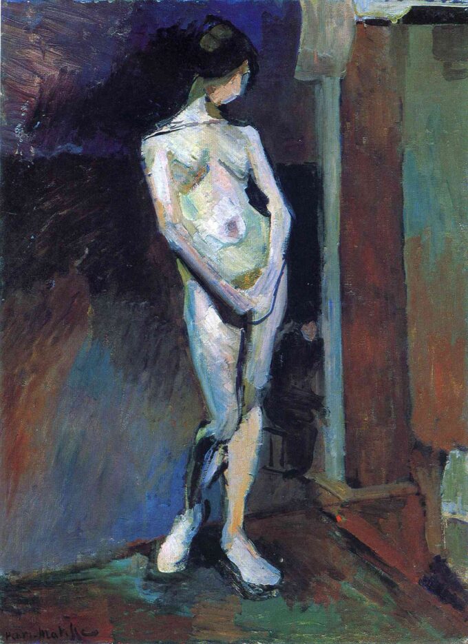 Now standing 1906 - Matisse