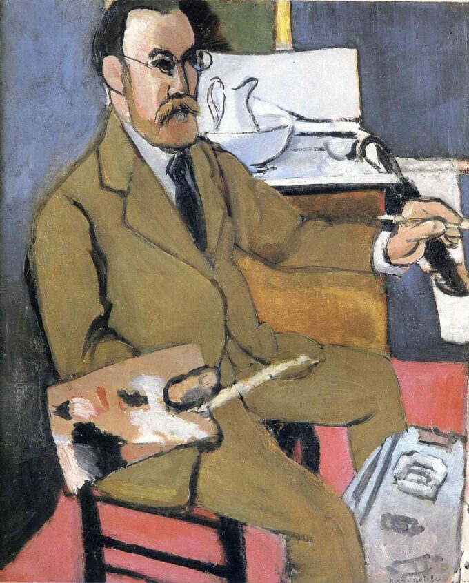 Self-portrait 1918 - Matisse