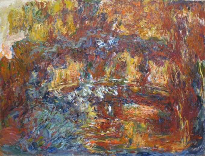 The Japanese Footbridge - Claude Monet