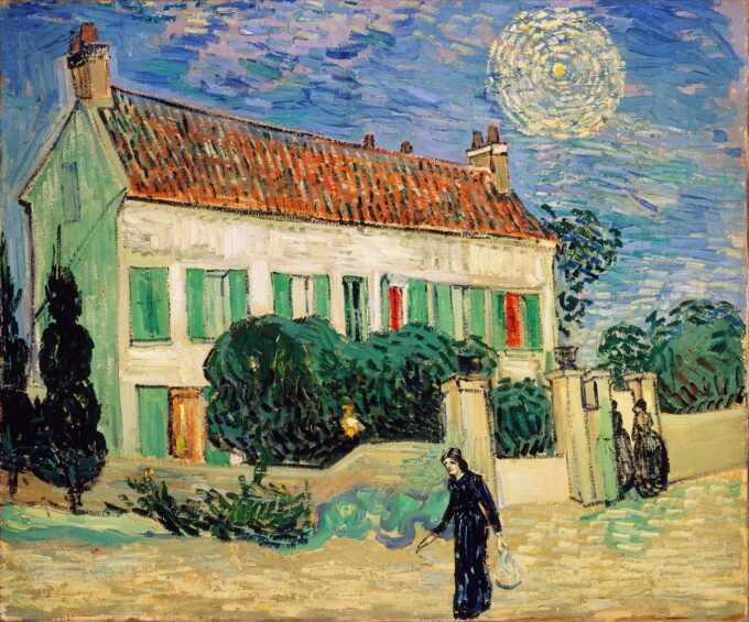 The White House at Night - Van Gogh