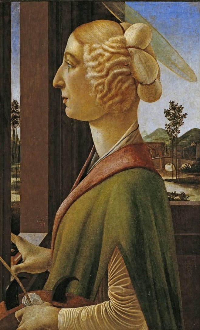 Saint Catherine - Sandro Botticelli