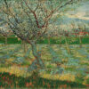 Verger en fleurs - Van Gogh - Reproductions de tableaux et peintures haut de gamme