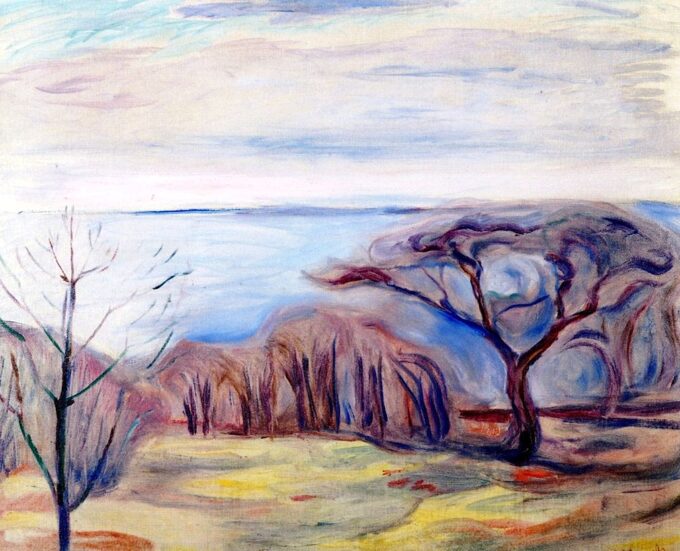 Spring Landscape - Edvard Munch