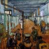 Chambre à coucher dans l'hôpital en Arles - Van Gogh - Reproductions de tableaux et peintures haut de gamme