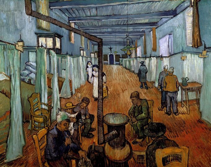 Bedroom in Arles Hospital - Van Gogh