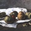 Pommes, poires et raisins - Gustave Courbet - Reproductions de tableaux et peintures haut de gamme