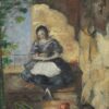 Petite fille (Fillette) - Paul Cézanne - Reproductions de tableaux et peintures haut de gamme