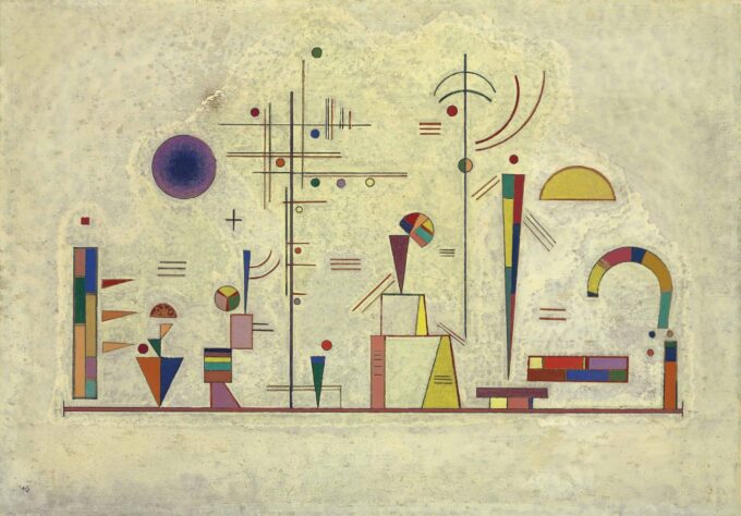 Serious Amusement - Vassily Kandinsky