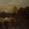 La lune montante - Edward Wilkins Waite - Reproductions de tableaux et peintures haut de gamme