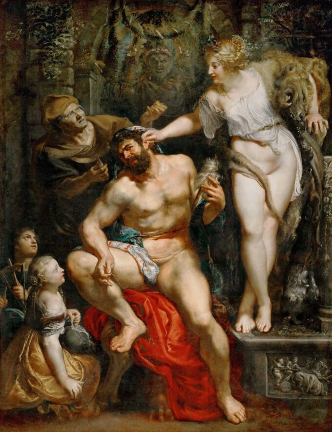 Hercules and Omphale - Peter Paul Rubens