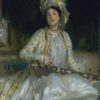 Portrait d'Almina, fille d'Asher Wertheimer - John Singer Sargent - Reproductions de tableaux et peintures haut de gamme