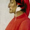 Portrait de Dante (huile sur toile) - Sandro Botticelli - Reproductions de tableaux et peintures haut de gamme