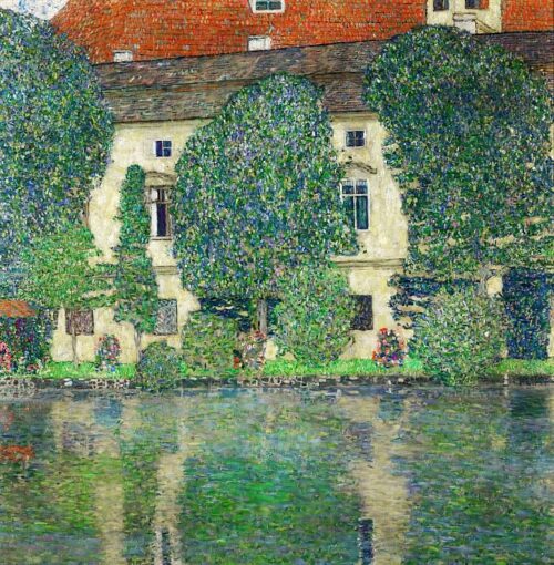 Le Schloss Kammer sur l'Attersee, III - Gustav Klimt - Reproductions de tableaux et peintures haut de gamme