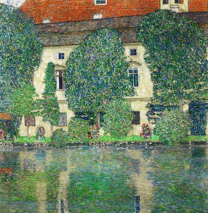 The Castle Chamber at Attersee, III - Gustav Klimt