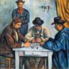 Les joueurs de cartes de Paul Cézanne - Reproductions de tableaux et peintures haut de gamme