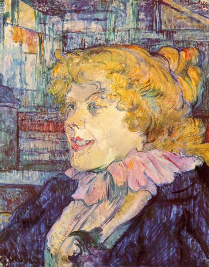 The English Girl from the Star of Havre - Toulouse Lautrec