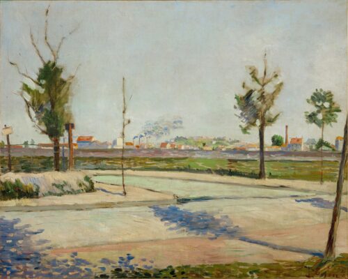 Route vers Gennevilliers - Paul Signac - Reproductions de tableaux et peintures haut de gamme