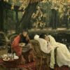 Un convalescent, 1876 - James Tissot - Reproductions de tableaux et peintures haut de gamme