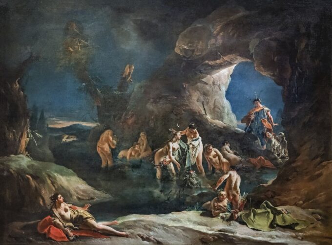 Diana and Actaeon - Giambattista Tiepolo