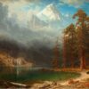 Le Mont Corcoran - Albert Bierstadt - Reproductions de tableaux et peintures haut de gamme