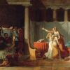 Les licteurs apportent à Brutus les corps de ses fils - Jacques-Louis David - Reproductions de tableaux et peintures haut de gamme