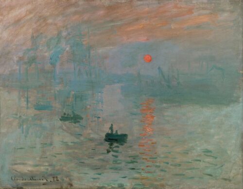 Impression, soleil levant - Claude Monet - Reproductions de tableaux et peintures haut de gamme