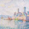 Antibes, les tours - Paul Signac - Reproductions de tableaux et peintures haut de gamme