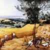 Les moissonneurs - Pieter Brueghel l'Ancien - Reproductions de tableaux et peintures haut de gamme