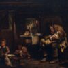 Le veuf - Luke Fildes - Reproductions de tableaux et peintures haut de gamme