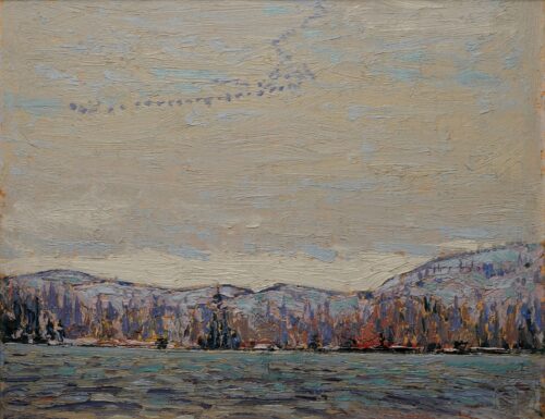 Oies sauvages : "Sketch for Chill November" - Tom Thomson - Reproductions de tableaux et peintures haut de gamme